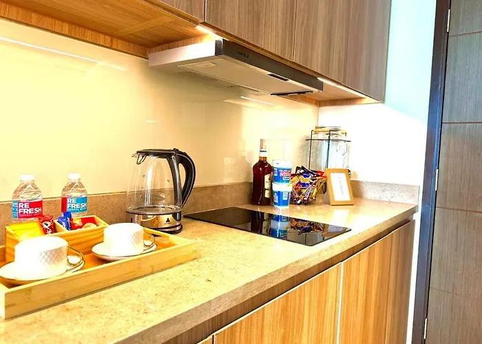 Mesmerizing Twin Bed With Rockwell View * Manila